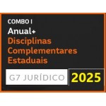 COMBO I - ANUAL (INTENSIVO I + INTENSIVO II) + DISCIPLINAS COMPLEMENTARES ESTADUAIS - 2025 (G7 2025)